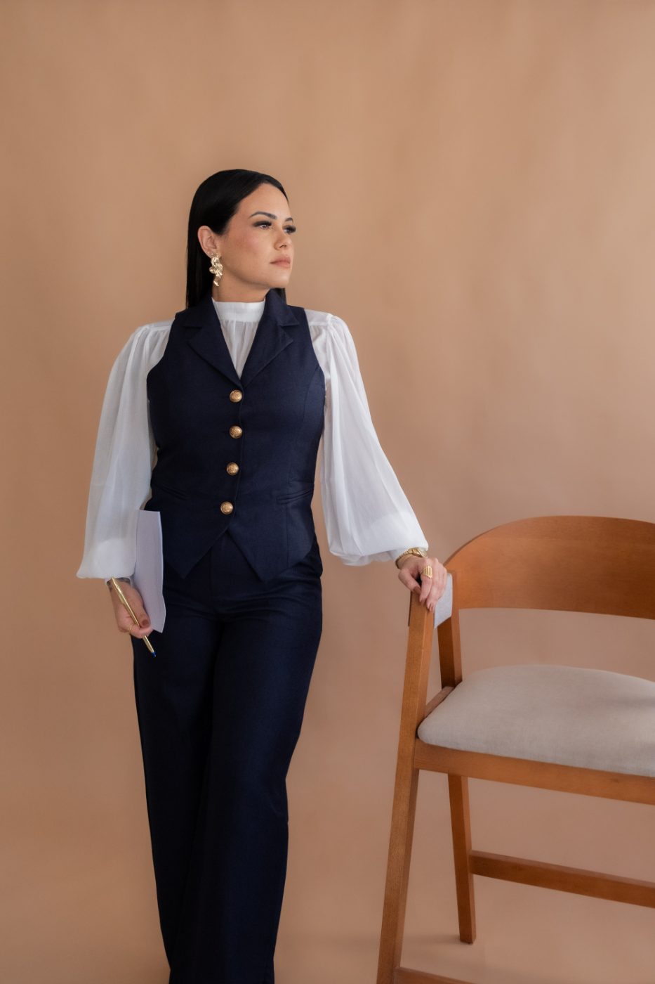 Camilla Matos — postura firme e estruturada